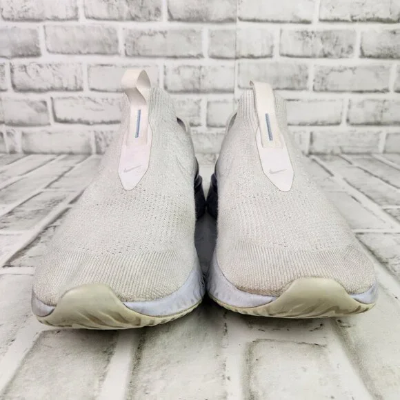 Nike Epic Phantom React Flyknit Men\'s Size 12 White Athletic Running Gym Sneaker Nike Epic Phantom React Flyknit Hydrogen Blue for Sale  main image 3